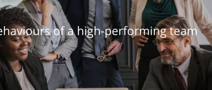 Behaviours of a high-performing team